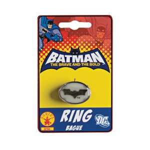  Batman Brave & Bold Batman Ring   One size: Toys & Games
