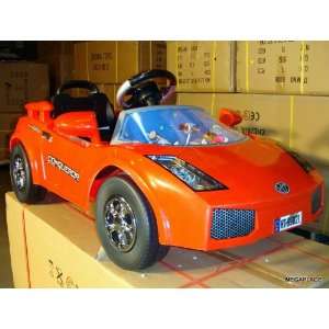   : KT Battery Operated Ride on Car (KT99821 red, yellow): Toys & Games