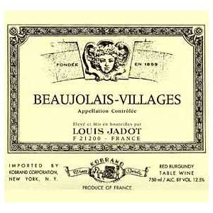  2010 Louis Jadot Beaujolais Villages 750ml Grocery 