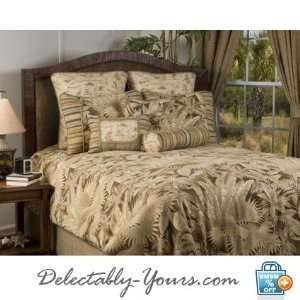   Tropical Bedding 7 Pc Twin Bed In Bag Comforter Set