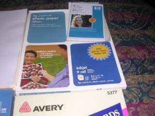 avery laser business cards hp photo paper typing colored copier paper