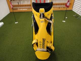    Bridgestone Golf Limited Edition YELLOW Masters 9 Mini Staff Bag
