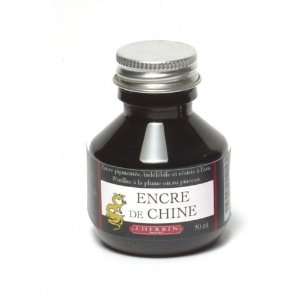  Herbin Dip Pen Ink   50 ml Bottle   India Black Ink: Office Products