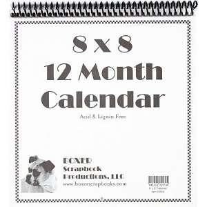  8x8 Blank Calendar Arts, Crafts & Sewing