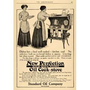   Co. Wick Blue Flame Oil Cook Stove   Original Print Ad