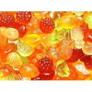 Brach`s Tropical Fruits Gummi Gummy Candy 1 Pound Bag  