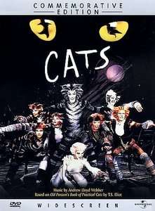 Cats The Musical DVD, 2000, Commemorative Edition 025192111624  