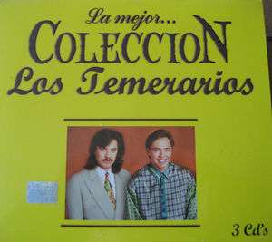 LOS TEMERARIOS La mejor coleccion / 3 CDs 30 Songs BRAND NEW 