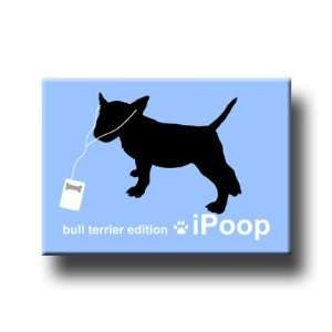  Bull Terrier iPoop Fridge Magnet 