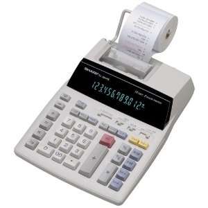   Portable 12 Digit 2 Color Serial Printing Calculator Electronics