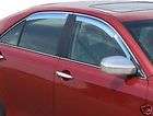 Toyota Camry Chrome Window Visors wind deflectors 07 09 (Fits 2007 