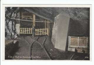   Anthracite Coal Mine Postcard Pottsville PA Mining Old Vintage  