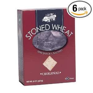 DELI CATESSEN Stoned Wheat   Original, 8 Ounce Boxes (Pack of 6)