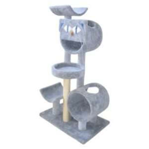  Molly Five Tier Cat Tree with Tunnel Blue