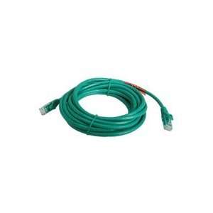 15ft Green Cat6 Ethernet Molded Network Crossover Cable  