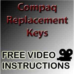 Compaq Presario Laptop Keyboard Key Repair Kit CQ60 CQ61 Series Black 