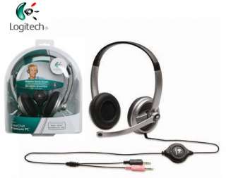 Logitech ClearChat Premium Stereo PC Headset Microphone  