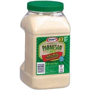 Kraft Grated Parmesan Cheese   4.5 lb. container  Grocery 