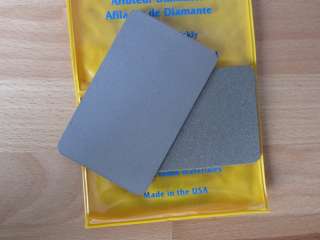 EZE LAP Compact Diamond Pocket/Wallet Sharpening Stone Sharpener Card 