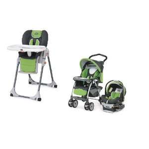  Chicco High Chair & Travel System in Midori Baby