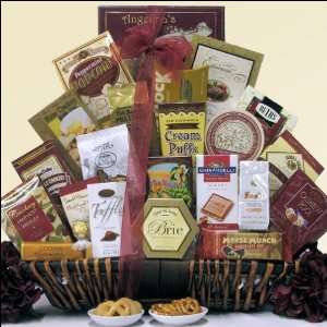 Holiday Finer Things: Gourmet Premium Christmas Gift Basket