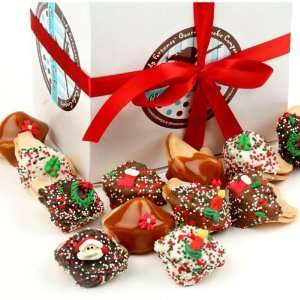 Christmas Fortune Cookies, Gift Boxed Grocery & Gourmet Food