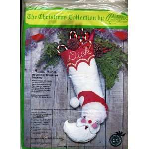   , Santa Be Jeweled 16 Christmas Stocking Craft Kit 