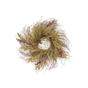   Artificial Pine Needle & Berry Christmas Wreaths 28 by Gordon: Home