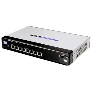  Cisco Linksys SRW208 8 port 10/100 Ethernet Switch 
