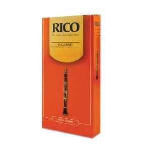  Rico Clarinet Reeds 25 Count Box 