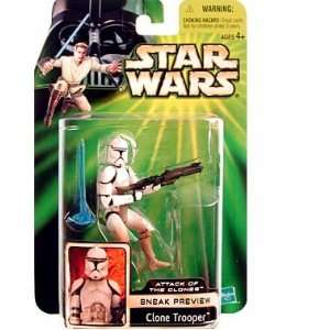   Wars Power of the Jedi Sneak Preview  Clone Trooper Action Figure