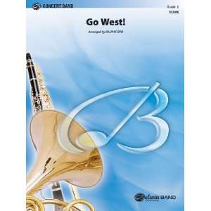  Go West Conductor Score Concert Band