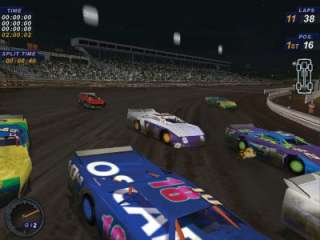 DIRT TRACK RACING 2 II Late Model Car Race Simulation NEW CDrom XP $2 