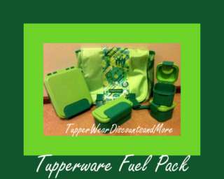 tupperware brand new rare fuel pack backpack includes bag features 