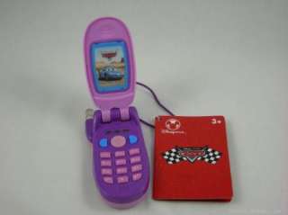 New  Pixar Talking CARS Sally Flip Toy Cell Camera Phone 