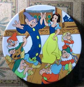 Disney Snow White THE DANCE Collector Plate  