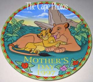WALT DISNEY Lion King MOTHERS DAY Collector Plate  