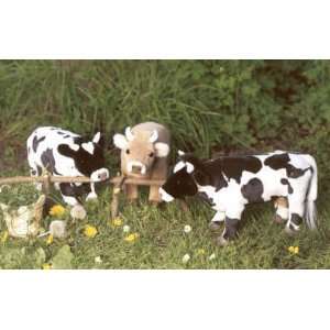   Kosen 14 Black White Cow Plush Stuffed Animal Toy: Toys & Games