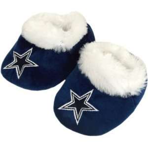  DALLAS COWBOYS OFFICIAL LOGO BABY BOOTIE SLIPPERS 12 24 