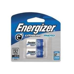  Energizer CR2 E2 3 Volt Photo Lithium Batteries 2 Card 