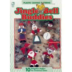   PLASTIC CANVAS JINGLE BELL BUDDIES LEAFLET BOOK Arts, Crafts & Sewing