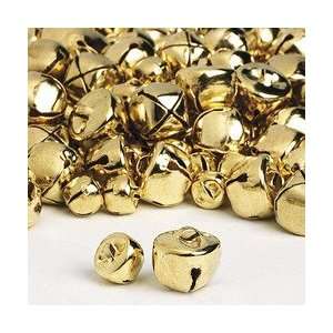   of 200 Small Gold Jingle Bells Christmas Craft Project: Home & Kitchen