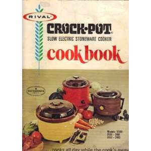  Crock pot Slow Electric Stoneware Cooker Cookbook Rival 