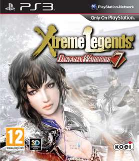 DYNASTY WARRIORS 7 XTREME LEGENDS PS3 GAME BRAND NEW PAL  