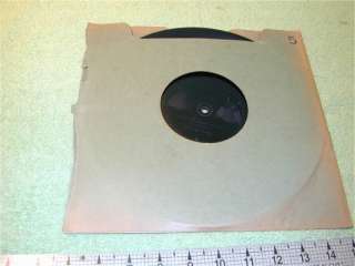 EDISON Diamond Disc Phonograph Record 1/4 thick Garden of Roses Waltz 