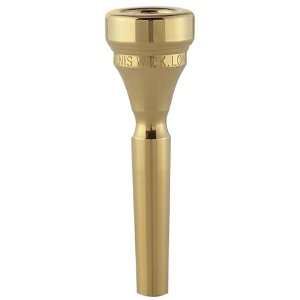  Denis Wick 1C Gold plated Trumpet Mouthpiece Musical 