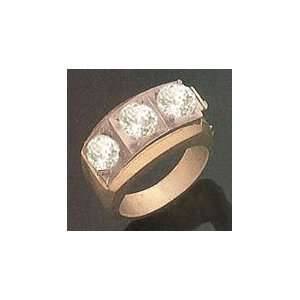  1.51 carats DIAMOND ANNIVERSARY RING gold engagement 