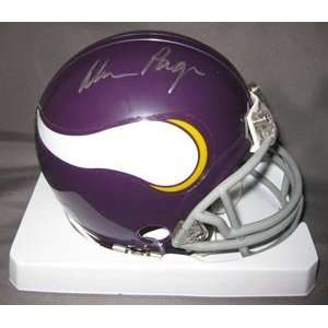  Alan Page Signed Vikings Mini Helmet: Sports Collectibles