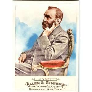  2009 Topps Allen and Ginter #15 Alfred Nobel   Chemist 