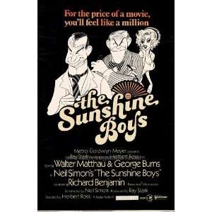  The Sunshine Boys (1975) 27 x 40 Movie Poster Style A 